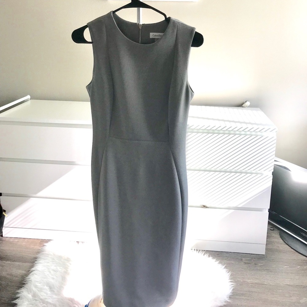 Gray dress